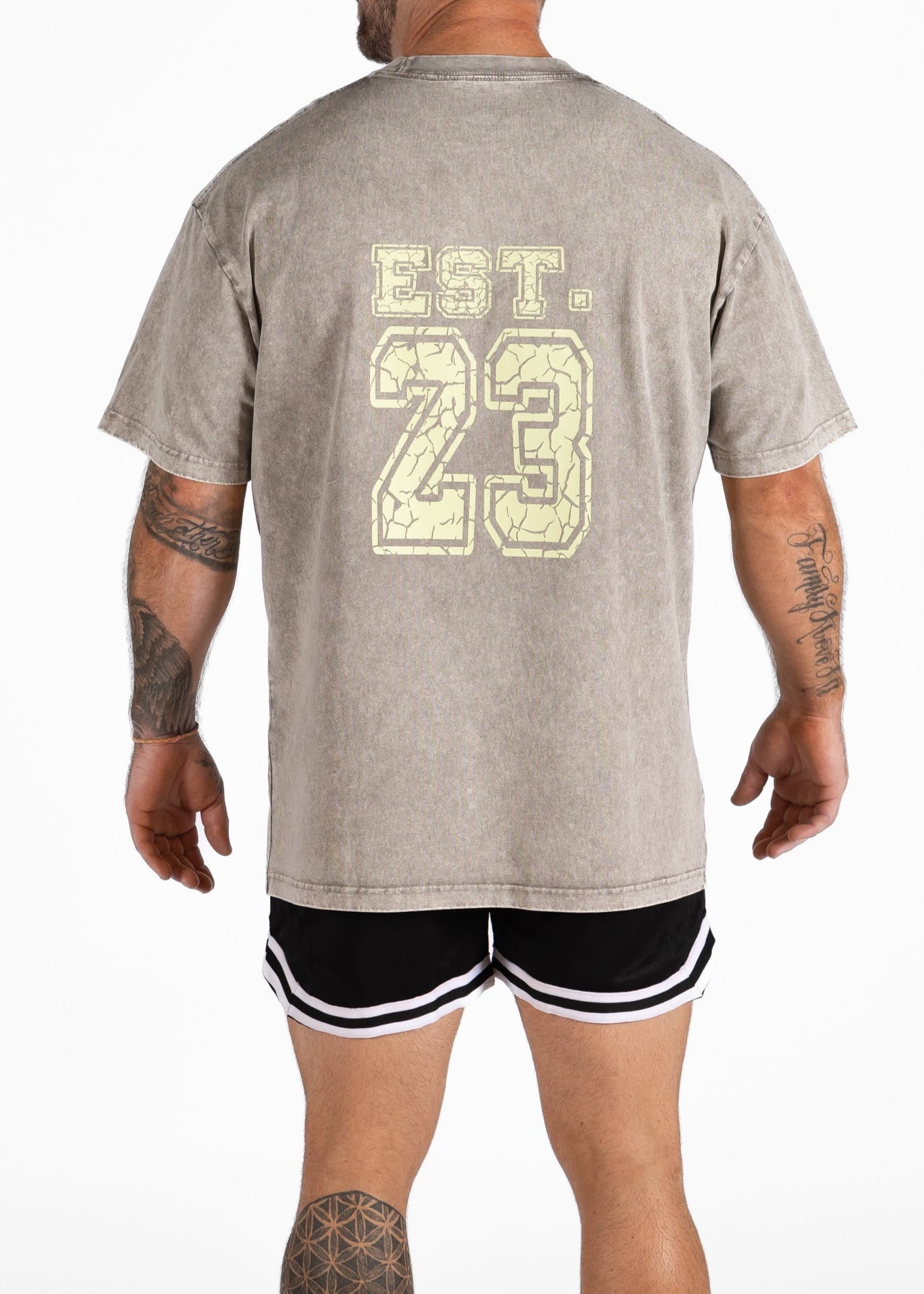 Vanguard Oversized Tee - STONE