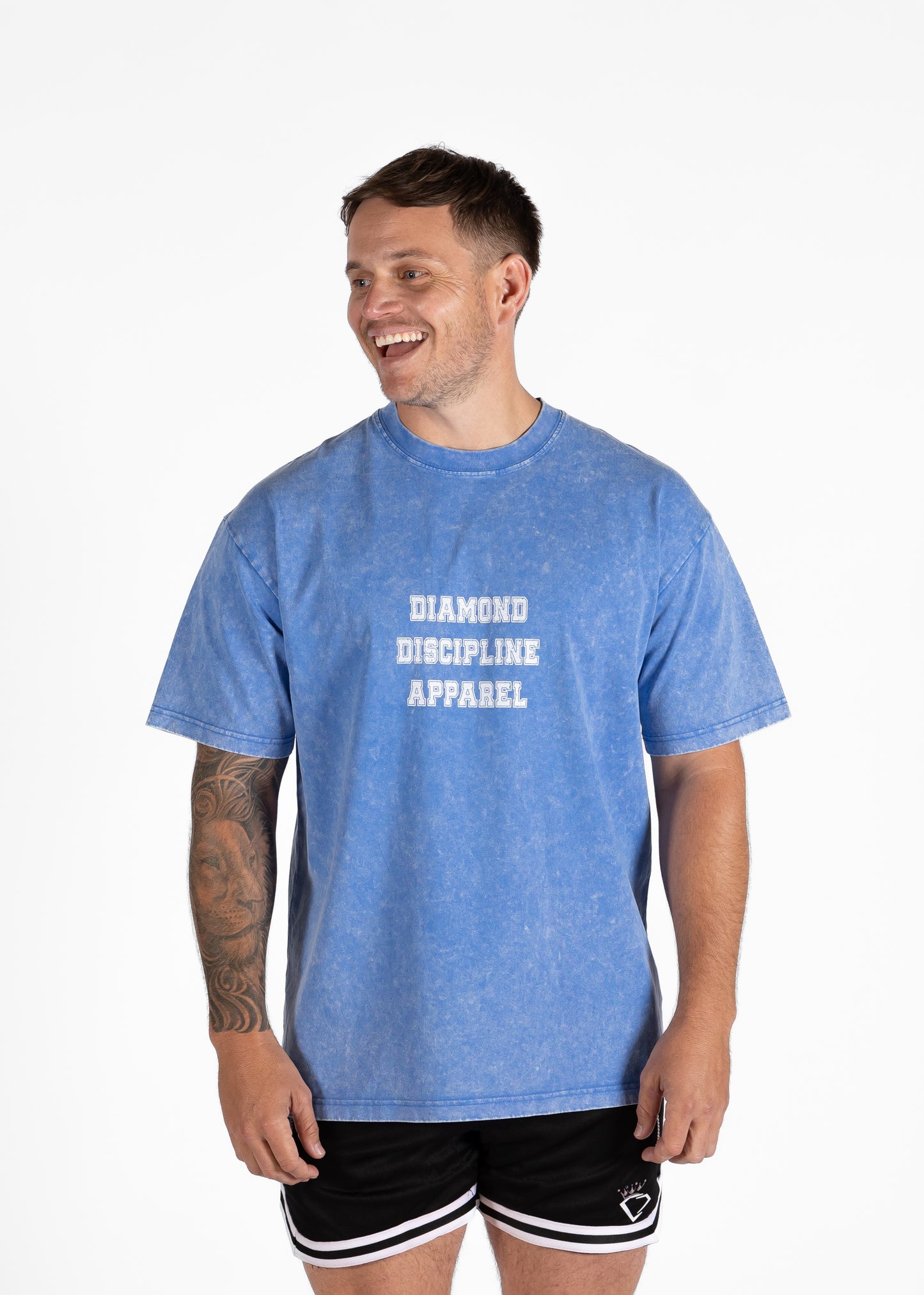 Vanguard Oversized Tee - BLUE
