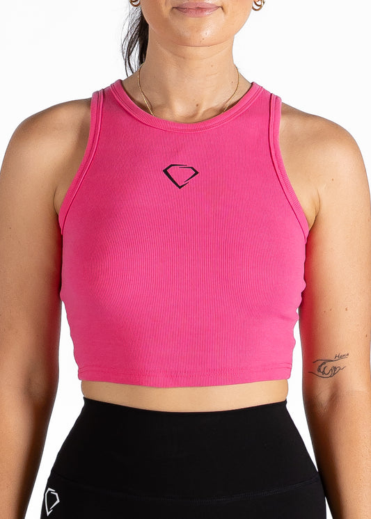 Luxe Active Singlet - Pink