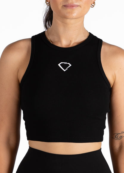 Luxe Active Singlet -BLACK