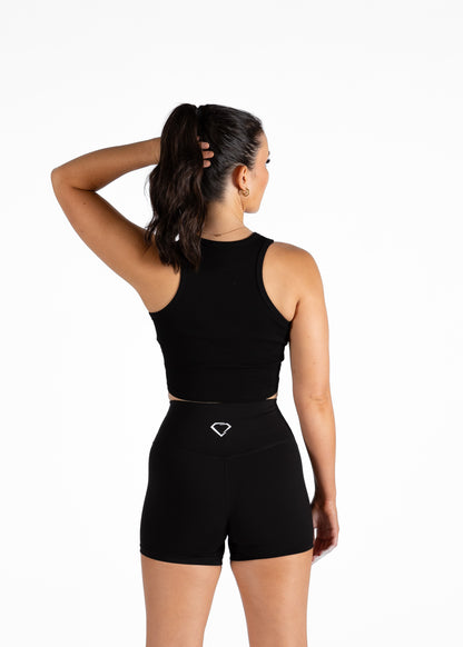 Luxe Active Singlet -BLACK